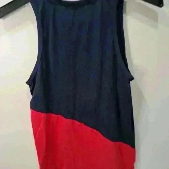 Tommy Hilfiger Tank Top, Red and Blue Sz S/P/CH - Picture 4 of 7